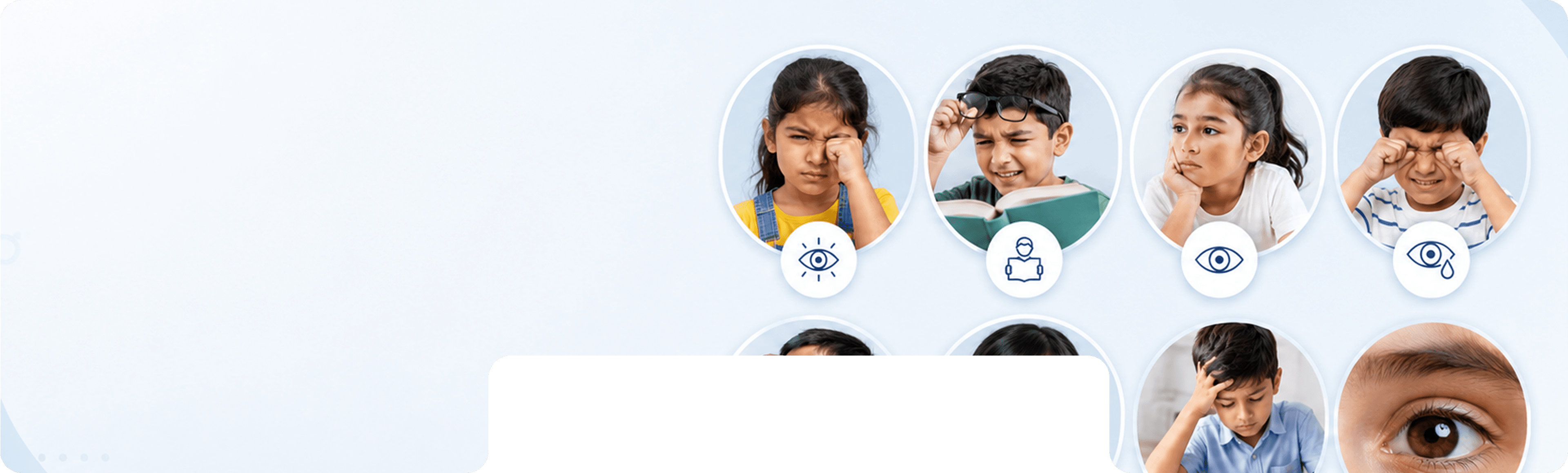 Common pediatric eye conditions